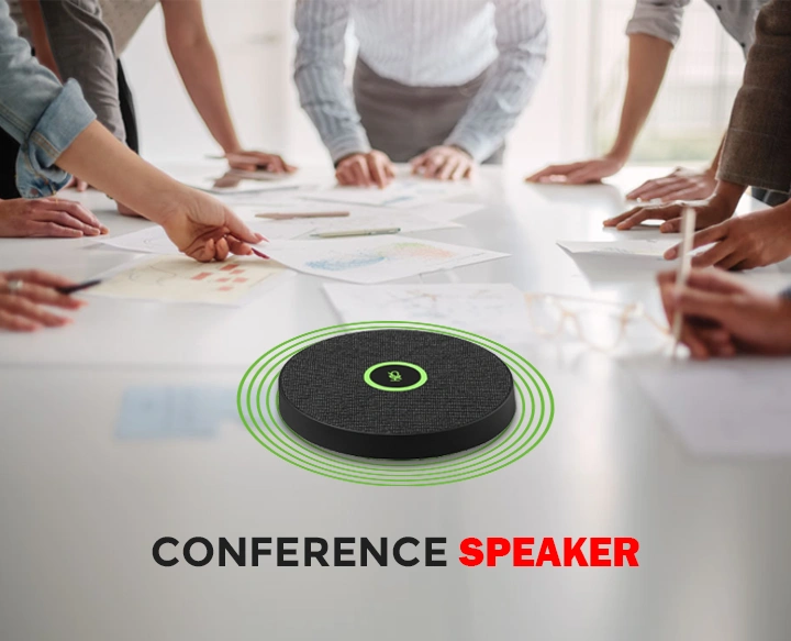 Conference speaker for clear audio in meetings